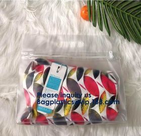 Slider Zipper Pvc Pouch Clear Vinyl Pvc Ziplock Bag,Package Vinyl Transparent Pvc Bag Cosmetic Packing Bagease