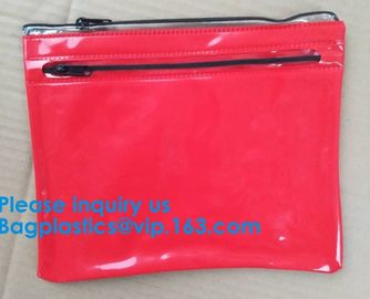 Custom Made Clear Plastic Vinyl Pvc A4 File Bag With Slider Ziplock,Vinyl PVC Bags With Slider Zipper, BAGEASE, BAGPLAST