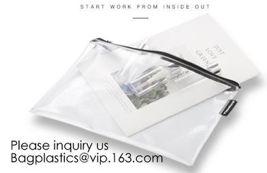 Office Stationery Waterproof Document Slider Pvc Packing Bag,PVC bags, EVA bags, zipper bags, stand up zipper bags