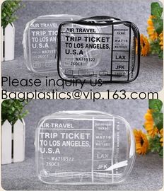Girls clear PVC hot Cosmetic Bag Travel Cosmetic Makeup Pouch with Zipper and Washable,glitter pvc cosmetic pouch