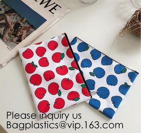 Canvas Cosmetic Bag Bulk Customized Canvas Makeup Bag For Women,Personalized Eyelash Makeup Canvas Cosmetic Bag With Zip