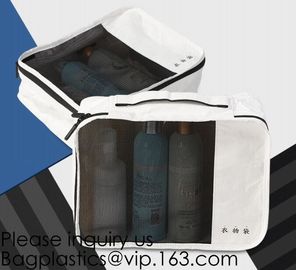Washable Tyvek Paper Cosmetic Bags,Tyvek Paper Cosmetic Bag Trendy PU Makeup Bag with Private Label, bagease, bagplastic