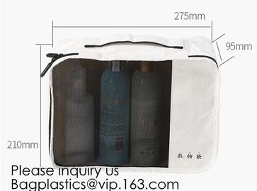 Washable Tyvek Paper Cosmetic Bags,Tyvek Paper Cosmetic Bag Trendy PU Makeup Bag with Private Label, bagease, bagplastic