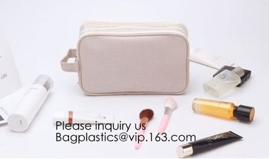 New Fashion Travel Makeup Brush Mesh Cosmetic Bag,Portable Canvas Travel Organizer Cosmetic Bag Toiletry Makeup Wash Bag