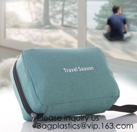 Travel Handy Canvas polyester Men Toiletry Bag Travel Makeup Cosmetic Organizer Toiletry Bag,Pouch Canvas Cosmetic Bag