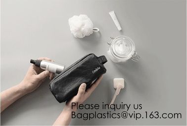 Tyvek Paper Zipper Clear Eco Friendly Makeup Bag Cosmetic Bag Outdoor,Zipper Tyvek Paper Make up Travel Cosmetic Bag For