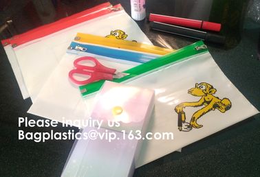 Metal slider Bag Zip Close Bags, Metal slider Reusable Ziplock Bags, Metal file bag, metal documents zip seal bag pack