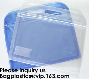 Factory Custom Made Environmental Printing Pvc Eva Pe Ziplock Bag File Bag Snap Fastener Bag,A4 ziplock file folder pack