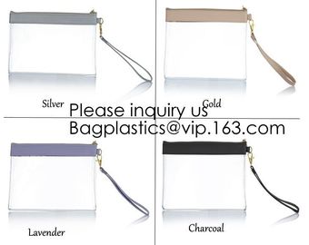 Portable Small Travel Waterproof Transparent EVA Cosmetic/Make up Bag,Eco-friendly Transparent waterproof Eva packaging