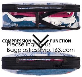 TSA Approved Toiletry Bag - Clear Travel Bag for Men and Women to Carry on your Makeup and Toiletries, bagease, bagplast
