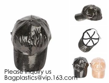 New Design Custom Tyvek&Pvc Hat/Adjustable Clear Pvc Baseball Cap/Washable Tyvek Paper Hat, bagease, bagplastics, pak