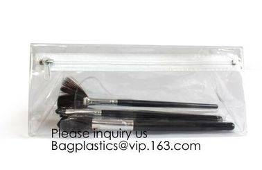 Amazon Hot Sale Printing Reusable Peva Storage Ziplock Bag,EVA travel cosmetic clear toiletry makeup bag, bagease, pack