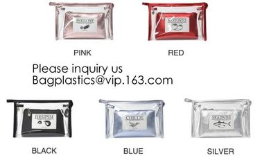 Amazon Hot Sale Printing Reusable Peva Storage Ziplock Bag,EVA travel cosmetic clear toiletry makeup bag, bagease, pack