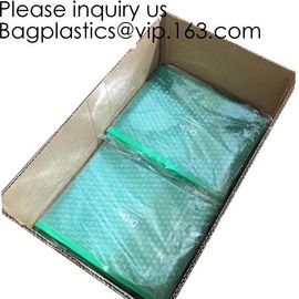 Matt Mesh EVA Ziplock Bubble Bag, Air bubble plastic packing bag,eva ziplock bag for perfume with custom logo, bagease