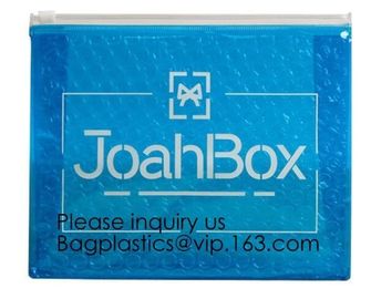 Make Up Or Cosmetic Packing Mini Ziplock Bags Cushioning Laser Pvc Ziplock Bubble Bag Holographic Zipper Bag PVC Laser C