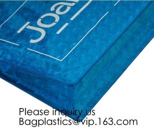 Make Up Or Cosmetic Packing Mini Ziplock Bags Cushioning Laser Pvc Ziplock Bubble Bag Holographic Zipper Bag PVC Laser C