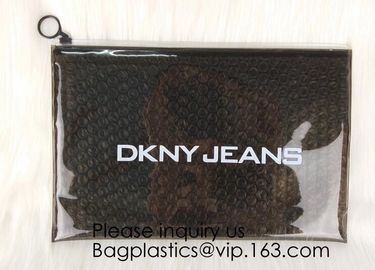 Colored PVC Film Bubble Bag/Special PVC Ziplock Bubble Bag/New Material Bubble Mailer With Zipper, bagease, bagplastics