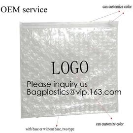 Wholesale PVC Plastic Zipper Bubble Cosmetic Bag With Custom Logo,Holographic Ziplock Bubble Bag For Cosmetic/Hologram B