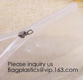 Biodegradable EVA, Eco-Friendly PVC,PU,Swimwear Bag Beach Dry Recycled Ziplock Bag With White Dot Print,Bagease, Bagplas
