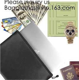 Legal Sized Documents, Folders, Cash, Jewelry, Photos,Dual Layers Fiberglass Waterproof Fire Resistant and Fireproof Saf