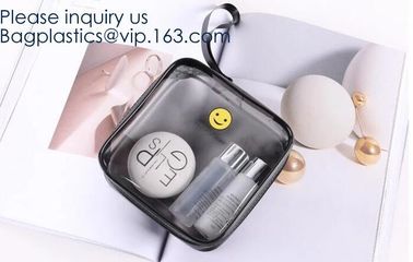 Toiletry Carry Pouch Portable Makeup Bag Organizer Bag Set for Travel, Bathroom and Organizing,WATERPROOF TOILETRY BAGS