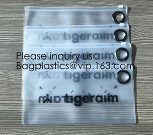 Multi-Purpose Water Resisitant Clear PVC Organizer Bag Pouch with Zipper Closure,Document File Bill Zipper Bag Pencil Po