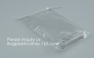 Multi-Purpose Water Resisitant Clear PVC Organizer Bag Pouch with Zipper Closure,Document File Bill Zipper Bag Pencil Po