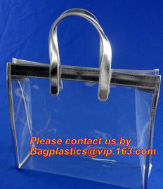 moisture proof eva school bag pu shoulder bag flat handle plastic bag, eve handle bags, pvc handle bags, striated bag wi