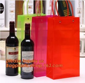 wine bottle holder, wine bottle carrier, Wine Chill Bag, pvc cool bag, waterproof pvc cooler bag, chill bag, wine bottle