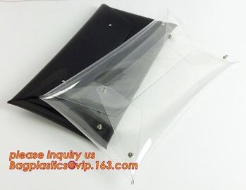 PVC bag/Transparent pvc clutch bag /PVC handle bag for promotion, Neon PVC Plastic Clutch Bag, handle, clutch bags, purs