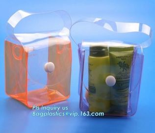 PVC Wine cooler bag chiller Gift bags Thick ice bag, Durable plastic pvc water resistant chiller cooler wine bottle ice