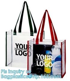 handle bag&luxury shopping paper bag, pvc simple convenient hoop handle clear zipper cosmetic bag, shoes bag rope handle