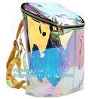 Multi-pockets School Backpack Outdoor Backpack, Multi-pockets School Backpack, PVC transparent backpack for beach, pack
