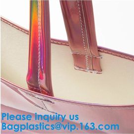 Promotional Custom Waterproof Transparent Pvc Beach Bag Sets Shopping Online Women Hand Bag