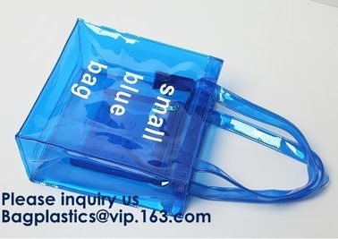 Stylish Waterproof Transparent Clear Tote PVC Beach Bag,Girls Fancy Clear Transparent Pvc Handbag Beach Shoulder Sling