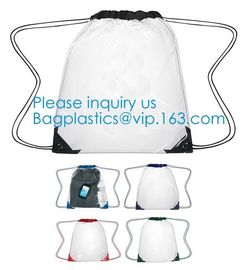 Promotional Transparent PVC Clear Drawstring Backpack Bags,Promotional Hot Selling Waterproof Transparent PVC Backpack D