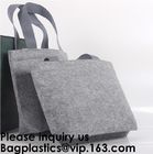 Women Fashion Customized Designer Women Shopping Felt Tote Bag, Colorful Felt Bag With Small Pouch/Red Wool Felt Bag