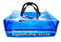 Clear PVC Sling Bag With Zipper Bag And Shoulder Strap, Clear PVC Large Handbag With Small Pouch,Bagease, Bagplastics