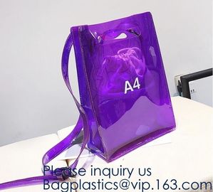 Custom Logo Home Textile Clear Vinyl PVC Plastic Quilt Blanket Zipper Bag With Handles,promotional pvc shopping bag