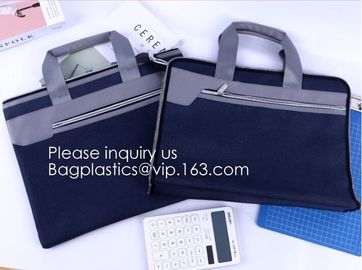 Large Water Resistant File Storage Silicone Coated Non-Itchy Fiberglass Money Bags Safe Fireproof Document Bags With