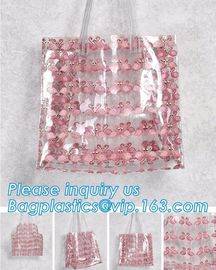 Summer Beach Bag Pvc Clear Transparent Purse Knitting Small Shoulder Bags Designer Jelly Bag, Handbag Fashion Shoulder B