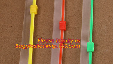 pp double track plastic zipper, pe plastiz seal zipper, PE Hermetic seal zipper