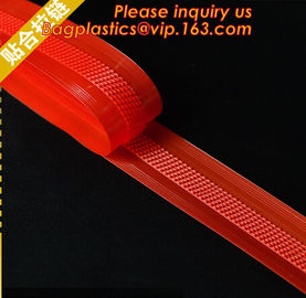 pe slider zipper, pe plastic zipper,  double track plastic zipper, pe plastiz seal zipper, PE Hermetic seal zipper