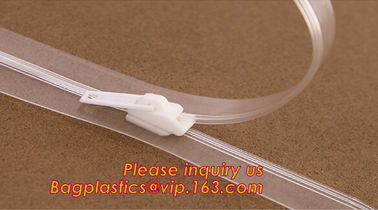 bone zipper, concavo convex zipper, plastic flange zipper, waterproof airtight zipper, pe slider zipper