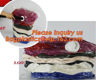 Plastic Vacuum Seal Cube Shape Storage Bag for Home Organizer, VACUUM BAGS, VACUUM STORAGE BAGS