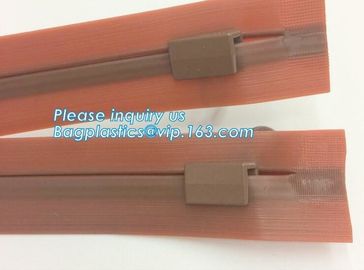 #5 TPU Coating Waterproof Open End Nylon Zipper For Outdoor Garment, nylon waterproof zipper with auto lock slider zippe