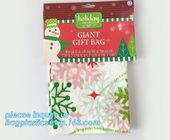 Christmas manufacturer wholesales santa sacks large size gift bags,Jumbo Plastic Poly Bag giant plastic christmas decora