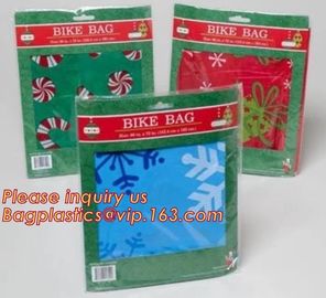 Giant PVC/EVA gift toy drawstring plastic storage packing bag with handle,XMAS giant plastic gift poly bag 36"*44" santa