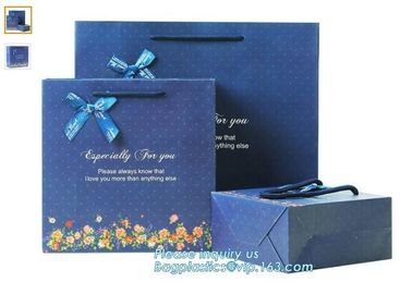 Luxury Paper Carrier Bag for Suit,Luxury Printed Paper Carrier Bag For Cosmetic,recyclable custom logo luxury paper carr