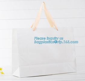 Very Strong & Luxury Paper Gift/Carrier Bag Pack of 50,Apparel Handle Paper Carrier Bag,luxury paper carrier bags for UK
